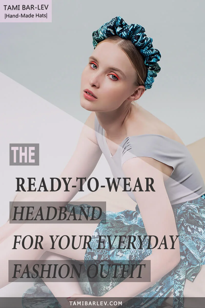 Scrunchy Headband by Tami Bar- Lev